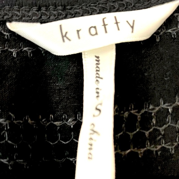 KRAFTY Razor Back Sequined Embellished Dress in Black - Picture 5 of 6